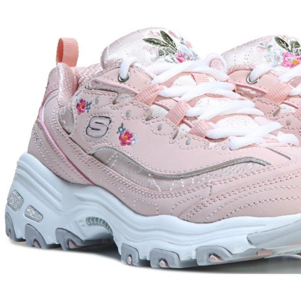 Skechers D'Lites Pink flowers